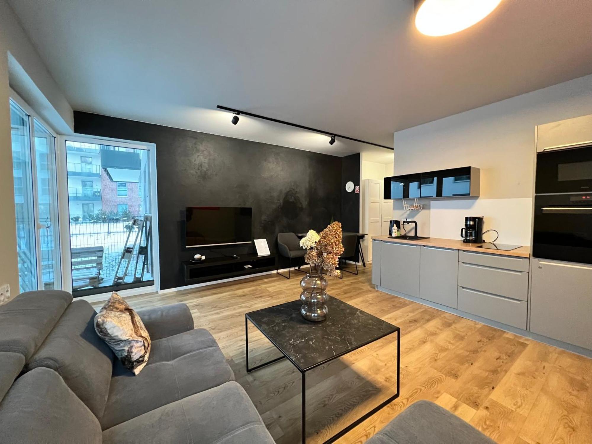 64M2 Apartment Oldtown Gdansk Yacht Marina Luaran gambar